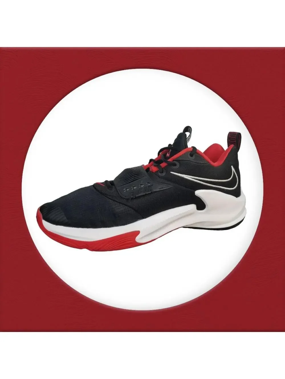 Men's Nike Zoom Freak 3 Basketball Shoes Black/Red/White DA0694 003 Size 13